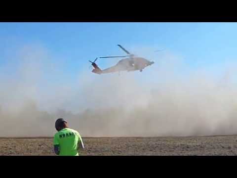 2014-09-13 Helicopter Dust Bomb