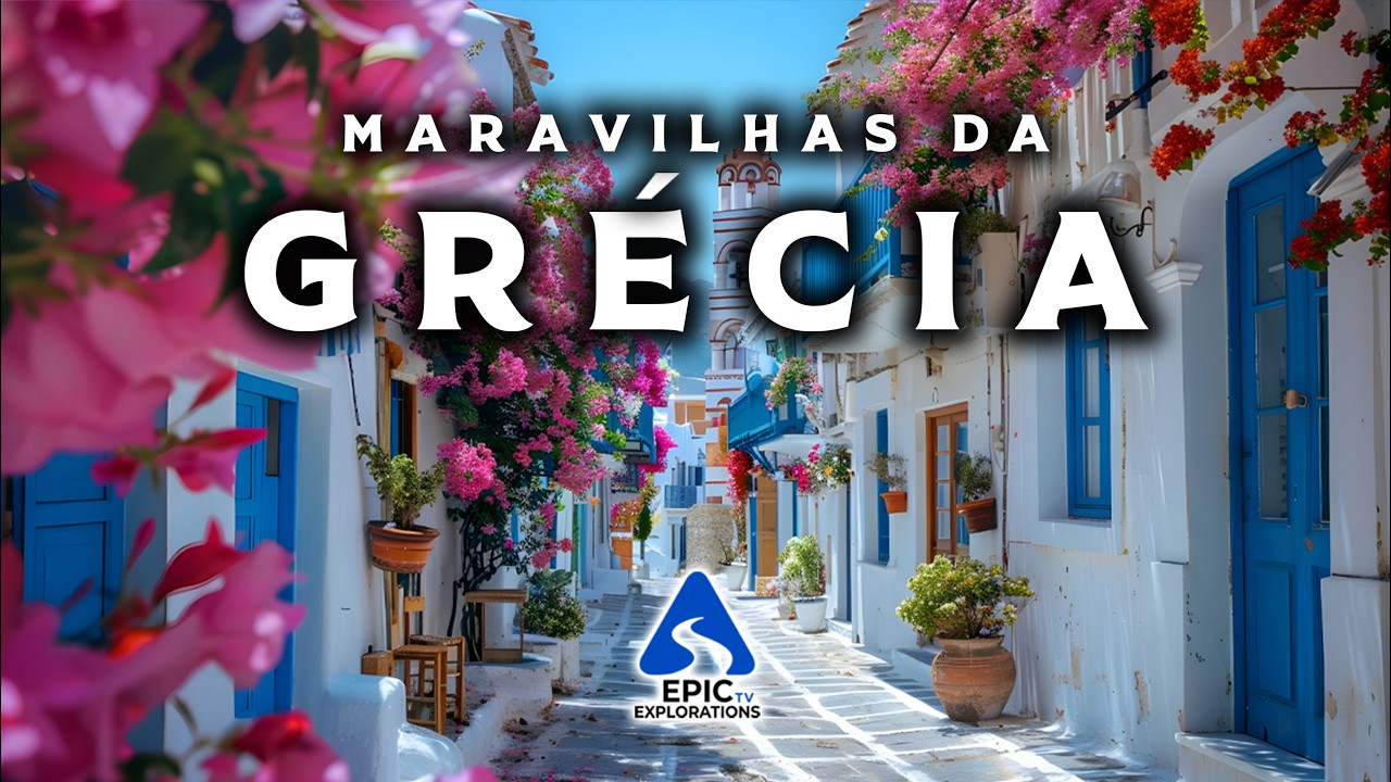 MARAVILHAS DA GRÉCIA | Os Lugares Mais Incríveis da Grécia | Vídeo de Viagem em 4K