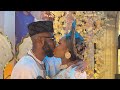 ACTRESS YINKA SOLOMON IN DEEP KISSES WITH HER HUBBY AT 3-IN-1 EVENT