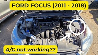 Ford Focus - A/C COMPRESSOR FUSE & RELAY LOCATION (2011 - 2018)