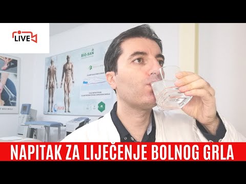 Napitak za prirodno liječenje UPALE GRLA ( uništava viruse, bakterije, smanjuje bol)- RECEPT UŽIVO!