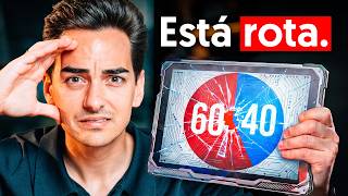 La cartera 60/40 ha muerto: la estructura que uso en 2026