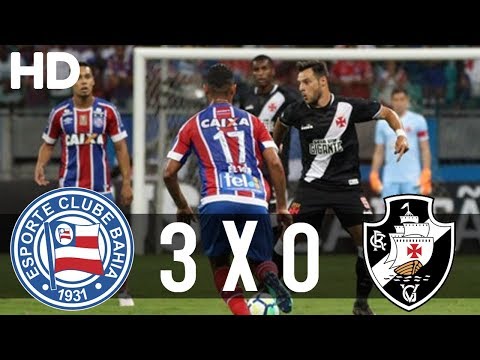 BAHIA 3 X 0 VASCO ● Gols e Melhores Momentos ● Copa do Brasil 09-05-2018 HD