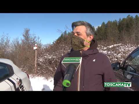 2021-02-13 FIRENZE - È ARRIVATO BURIAN, VENTO E NEVE SULLE COLLINE FIORENTINE