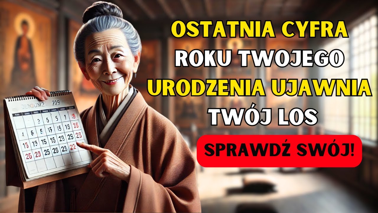 CO OZNACZA OSTATNIA CYFRA W ROKU TWOJEGO URODZENIA: BĘDZIESZ ZSZOKOWANY ✨NAUKI BUDDYJSKIE