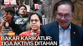 Download lagu Bakar karikatur - Tiga aktivis ditahan, Jangan buang pelajar USM, Hisham perlu rayu! | SEKILAS FAKTA mp3