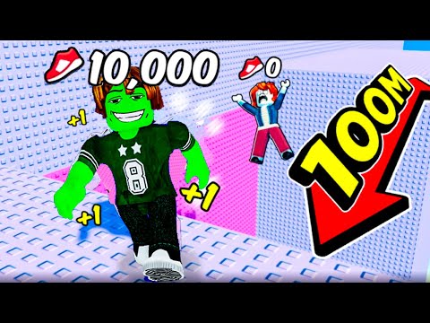 ROBLOX +1 Speed Step Tower Funny Moments (MEMES)