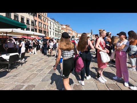 Venice Italy walking tour 01 June 2022.