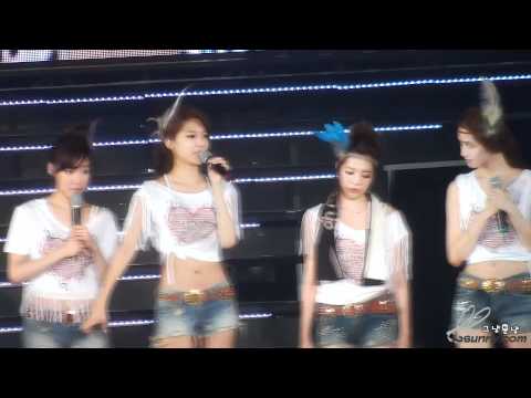 [fancam]110724 SNSD Sunny cry @ 2011 Girls' Generation 2nd Asia Tour in Seoul