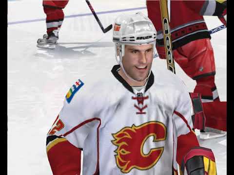 NHL 09 - PC (2008) - Carolina Hurricanes vs Calgary Flames