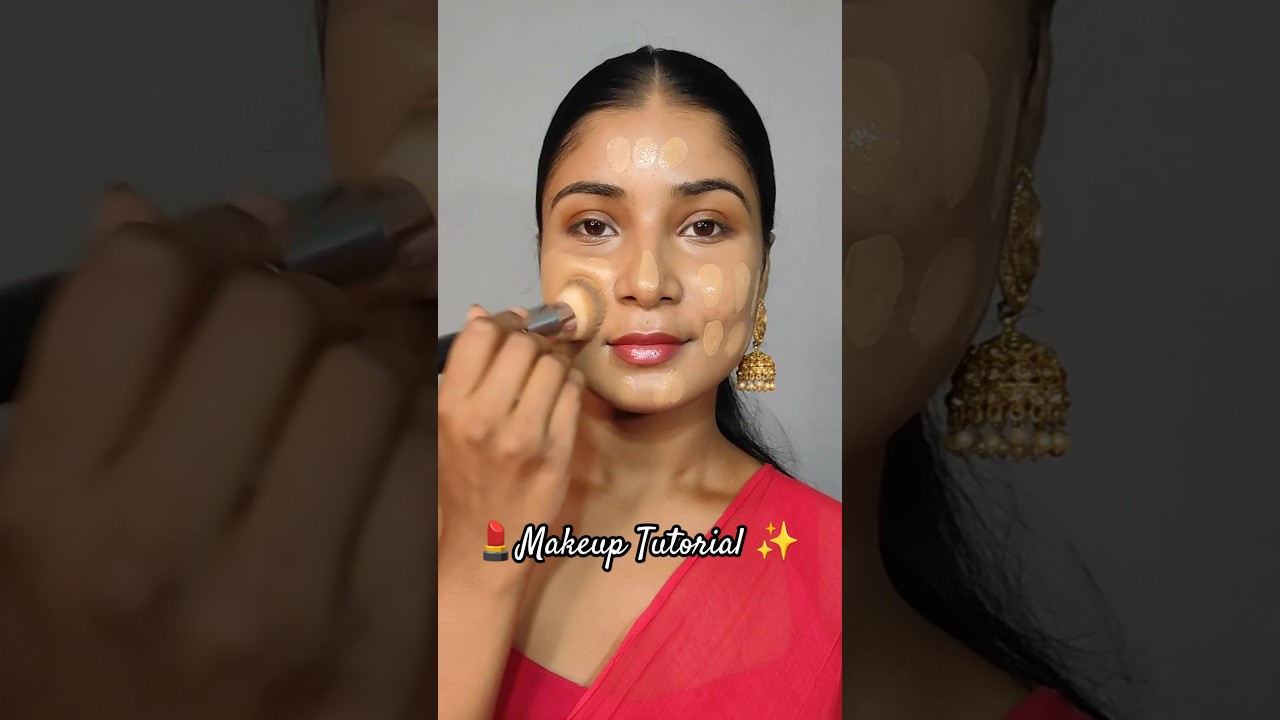 Soft Glam Makeup Tutorial On Indian Skin 💄✨#makeup #makeuptutorial #ytshorts #makeupartist
