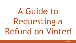 A Guide to Requesting a Refund on Vinted