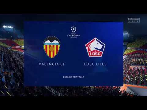 Valencia vs Lille 4-1 all goals