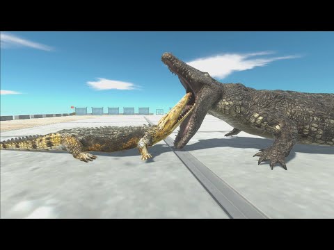 NEW!! Bone-crunching Purussaurus! - Animal Revolt Battle Simulator