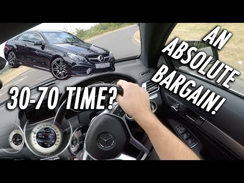 2014 Mercedes E400 coupe DRIVING POV/REVIEW // A GENUINE BARGAIN?