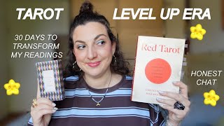 How I'm Transforming My Tarot Skills in 30 days💥Level up with me 😉