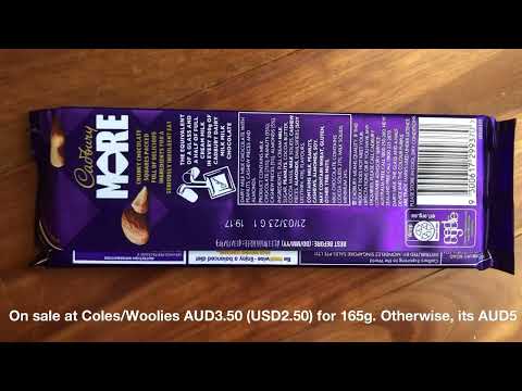 Cadbury Dairy Milk MORE 165g