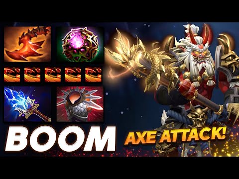 BOOM AXE ATTACK! - Dota 2 Pro Gameplay [Watch & Learn]
