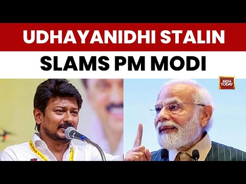 Udhayanidhi Stalin's 'Slave' Remark Against PM Modi, AIADMK-BJP Alliance | India Today