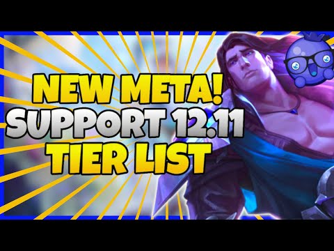 Another Huge Patch for Supports - 12.11 Support Tier List - League of Legends