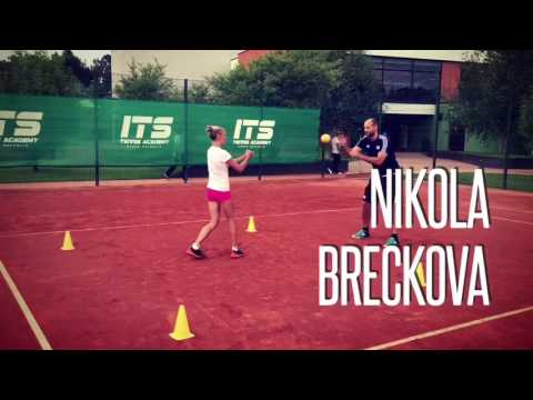 ITS Tennis conditioning / reaction and footwork drill with med ball