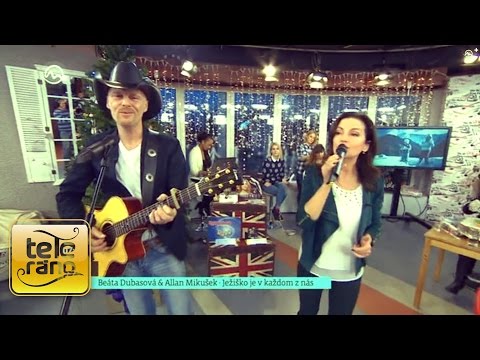 Allan Mikušek a Beáta Dubasová - Teleráno,  TV Markiza