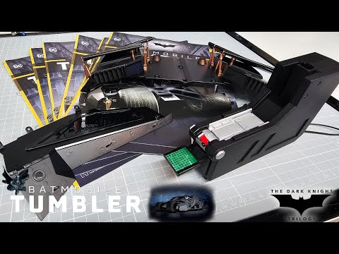 Build the 1:8 Scale Batmobile Tumbler from Hachette Partworks - Part 65-70