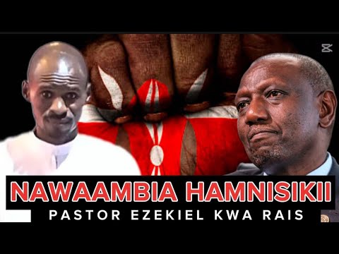 WACHA LEO NISEME WAKENYA WAPONE || EV EZEKIEL