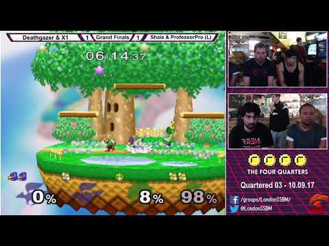 Quartered 3 - Deathgazer & X1 vs Professor Pro & Shais - Doubles - Grand Finals