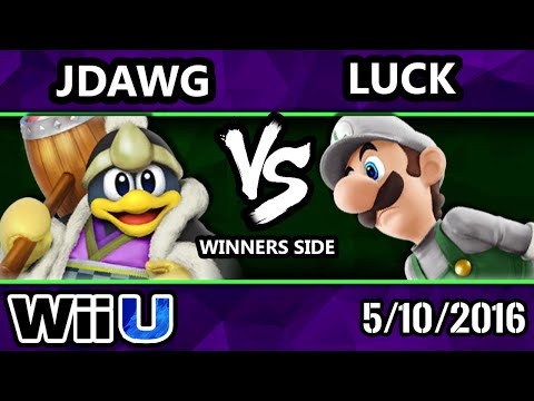 S@X 149 - Jdawg (King DeDeDe, Bayonetta) vs. Luck (Luigi) SSB4 Tournament - Smash Wii U - Smash 4