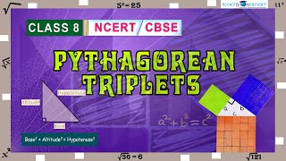 Squares & Square Roots | Pythagorean Triplet | #ncert  | #class8  | #chapter6 #8thclass #tys
