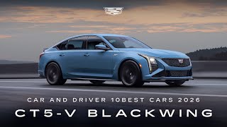 Cadillac 2026 CT5-V Blackwing | Car and Driver 10Best Cars