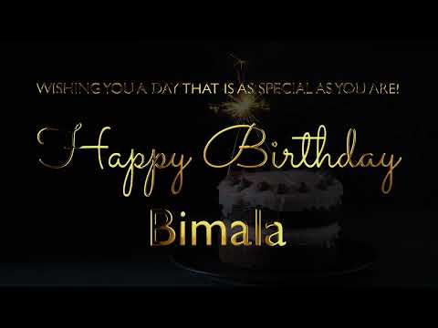 Happy Birthday Bimala