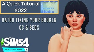How to Batch Fix Your Broken CC and Beds | The Sims 4