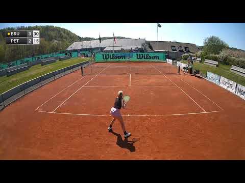 Louise Brunskog - Anastasia Pettersson, Båstad W25 Kval - Highlights