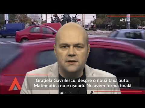 Stiri Mediafax 18 Decembrie - Gavrilescu, despre o nouă taxă auto: Nu avem forma finală