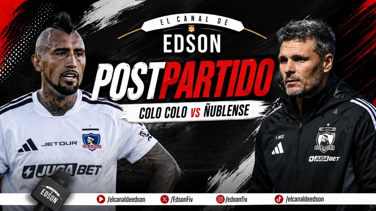 ⚪⚫ EL POST PARTIDO: COLO COLO VS ÑUBLENSE | LIGA DE PRIMERA EN VIVO ⚫⚪