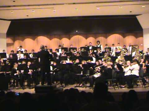 Natomas Charter School Concert Band GUESTS @ CSUS Oct.15,2012 - Combine Bands - Balladair (1958)