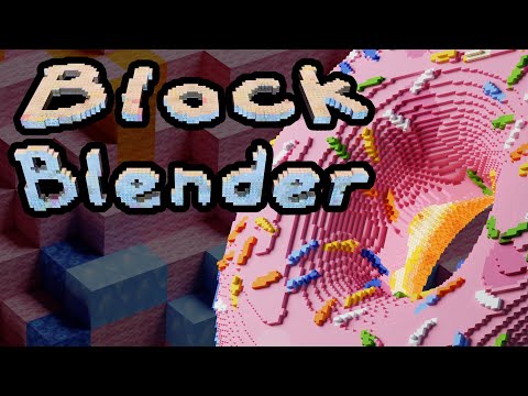 Turn anything into Minecraft Blocks with Block Blender!