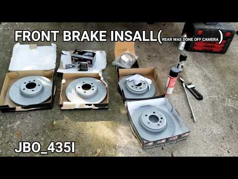 BMW 435i Brake Install