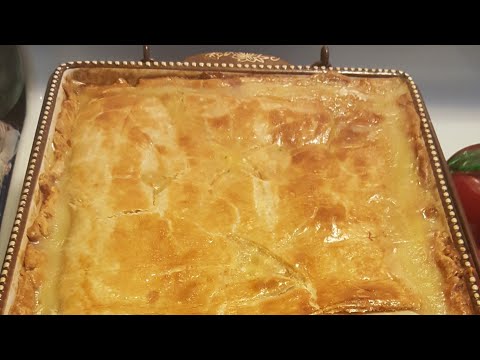 Easy homemade chicken pot pie (large family budget...