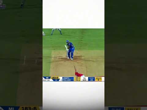 Pollard VS Punjab Insane Match | #shorts