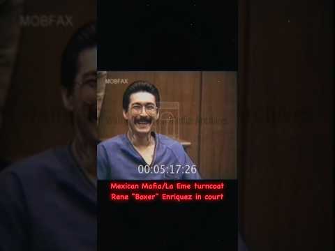 Mexican Mafia Turncoat Renee “Boxer” Enriquez laughing in court (1991)