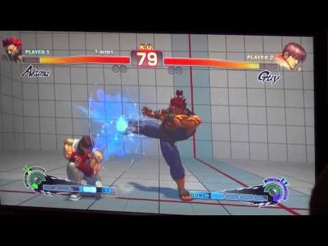 Evo 2013 Super Street Fighter 4 AE Infiltration (Akuma) vs Kapwan (Guy)