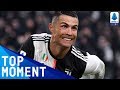 Ronaldo Scores His First Ever Serie A Hat-Trick! | Juventus 4-0 Cagliari | Top Moment | Serie A TIM
