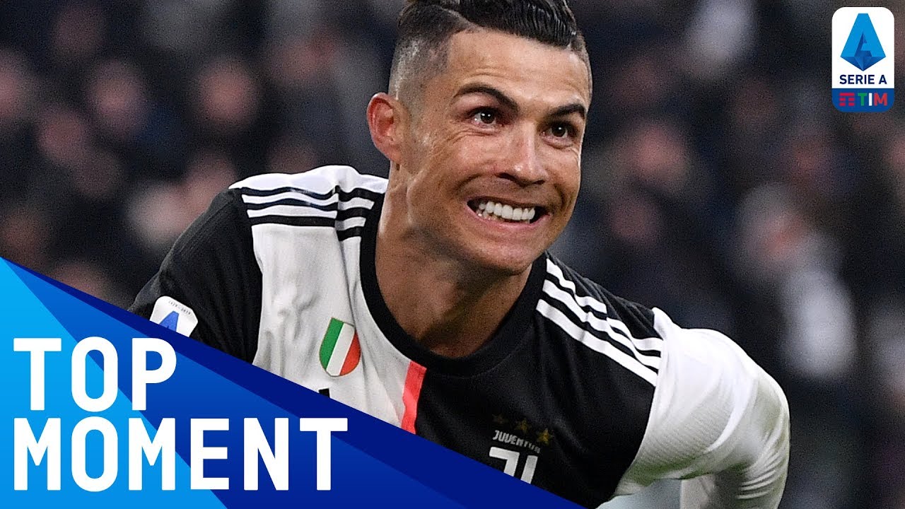 Ronaldo Scores His First Ever Serie A Hat-Trick! | Juventus 4-0 Cagliari | Top Moment | Serie A TIM - YouTube