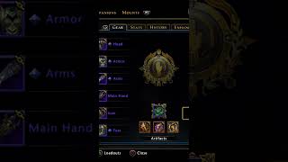 Clerics gears #2023 #gameplay #gaming #healer #neverwinter #cleric
