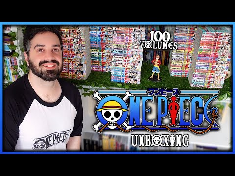 I Accidentally Bought 100 Volumes of ONE PIECE ☠️🏴☠️ Huge Manga Haul and Unboxing