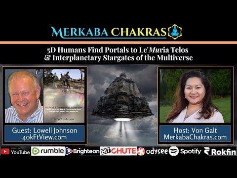 Portals to Le'Muria Telos & Biolocate to Interplanetary Stargates of Multiverse w/Lowell Johnson #95
