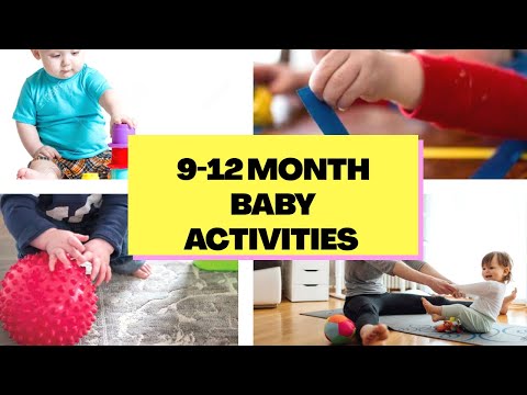 9-12 MONTH BABY ACTIVITIES || Dr Shabina Ajil